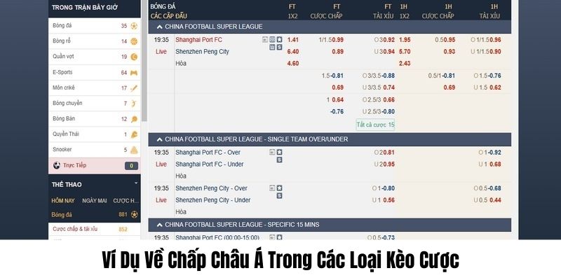 Bạn tham khảo về kèo châu Á khi cá độ